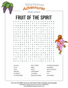 Fruit of the Spirit Crossword Trinity Presbyterian Church Fruit of the Spirit Crossword Trinity Presbyterian Church